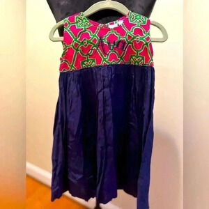 YO BABY MONOGRAMED AVA DRESS SIZE 3